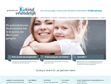 Tablet Screenshot of gob-kindvriendelijk.nl